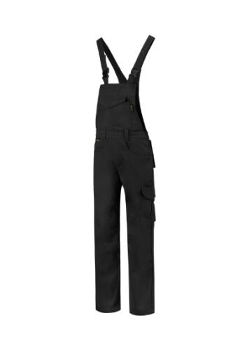 Dungaree Overall Industrial fekete S