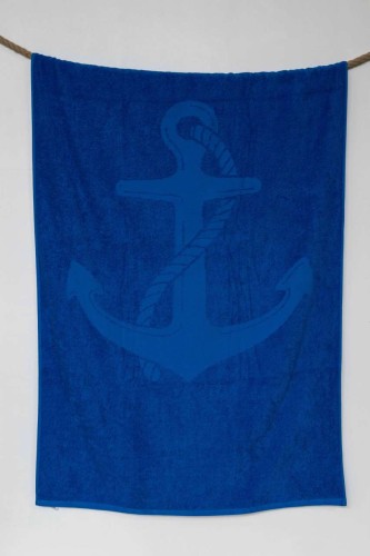 OLIMA ANCHOR JACQUARD STRANDTÖRÖLKÖZŐ