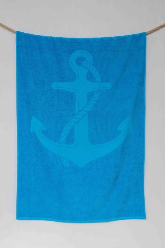 OLIMA ANCHOR JACQUARD STRANDTÖRÖLKÖZŐ