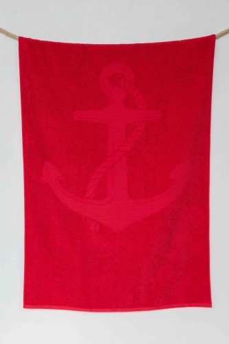 OLIMA ANCHOR JACQUARD STRANDTÖRÖLKÖZŐ