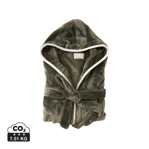 VINGA Louis plüss GRS RPET köntös, S/M