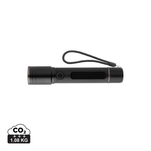 Gear X RCS újrahaszn. alumínium USB újratölthető zseblámpa