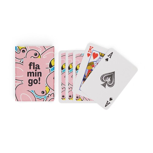 32 mini úti játékkártya, az Ön dizájnjával 1 oldalon.
