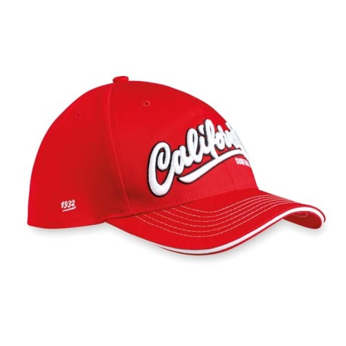 6 paneles, prémium pamut twill sapka szendvics ellenzővel