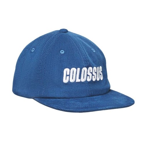 Pamut kordbársony, megerősítés nélküli, 6 paneles, lapos ellenzős sapka.