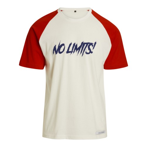 Egyedi, pamut, raglán ujjú T-Shirt 155 g/m²