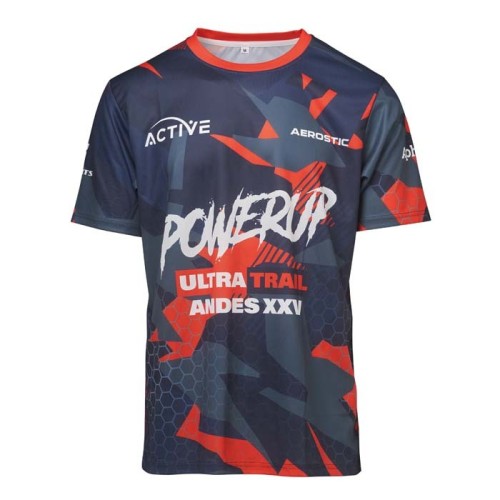 Modern szabású, hálós T-Shirt póló 145 g/m²