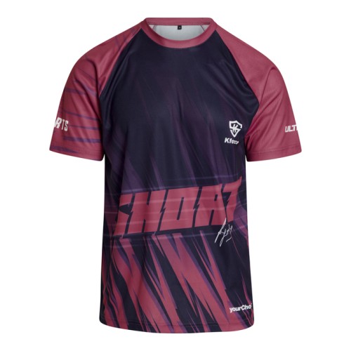 Raglán ujjú, kerek nyakú, interlock PES 130 g