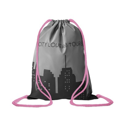 Fényvisszaverő húzózsinóros táska