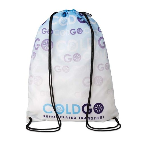 Nagyméretű rPET húzózsinóros táska