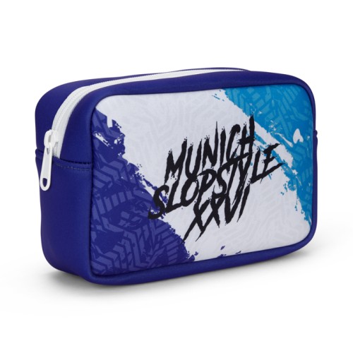 Szublimált neoprén kozmetikai táska.