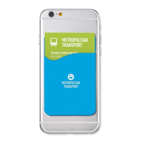 Az ön által választott színű, szilikon kártyatartó.