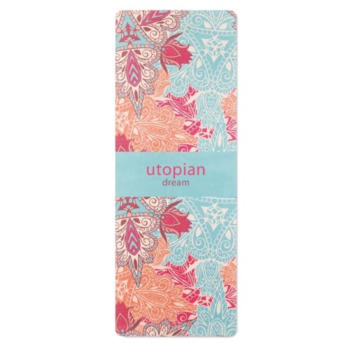 Velúr tapintású, mikroszálas és gumi jógaszőnyeg