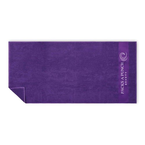 Pamut strandtörölköző jacquard szövött szegéllyel (350 vagy 400 g/m²)