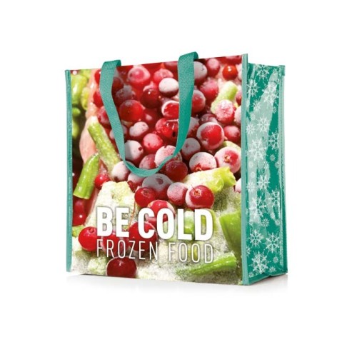 Hűtő- és bevásárlótáska: 42x36x20 cm.