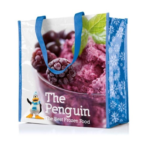 Hűtő- és bevásárlótáska: 34x34x17 cm.