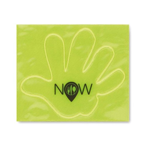 Egyedi formájú fényvisszaverő matrica