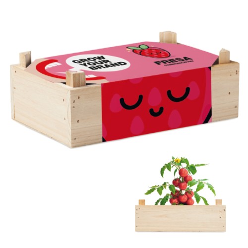 Faláda az Ön által választott magvakkal egyedi termesztőkészlet létrehozásához.