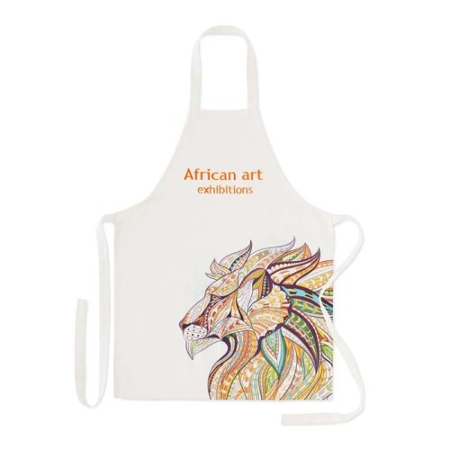 100% pamut teljes kötény, digitálisan nyomtatva