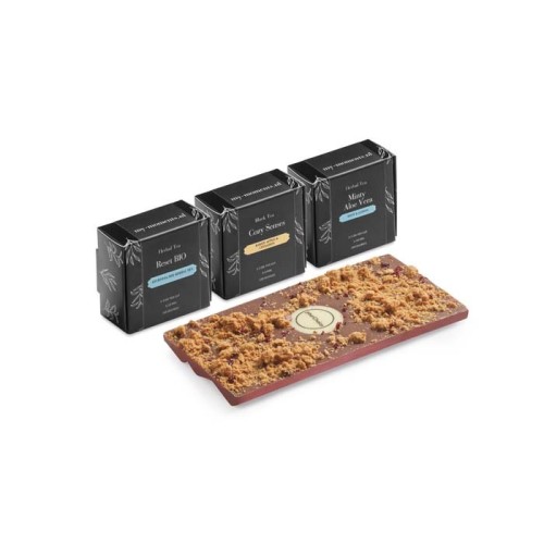 Ajándékdoboz 3 Zen teával és belga csokoládéval