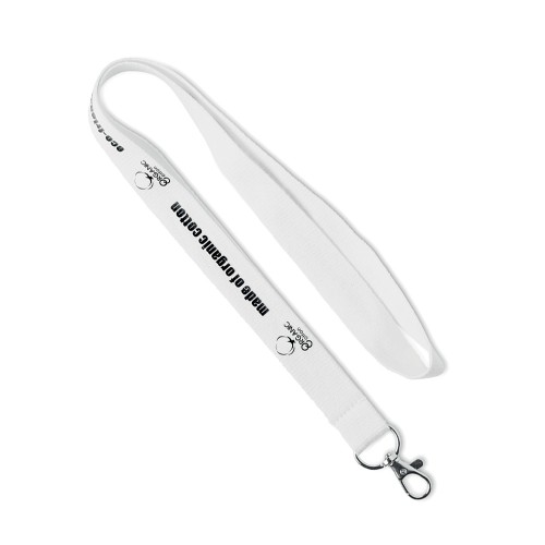 Organikus pamutból készült szitanyomott nyakpánt.