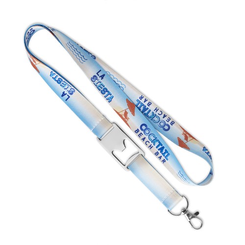 Poliészter szublimációs nyakpánt üvegnyitóval.