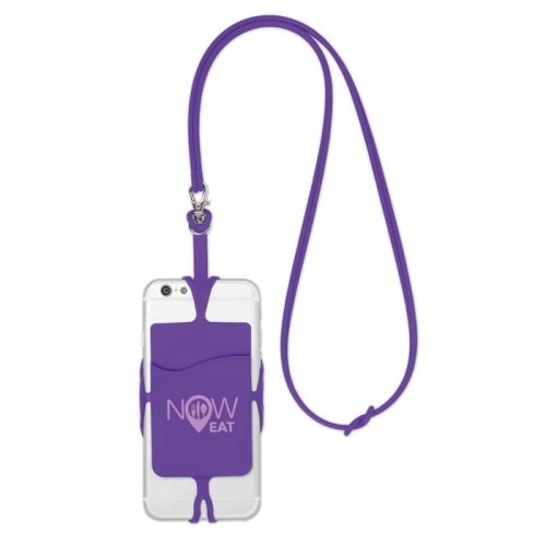 Szilikon okostelefon akasztó