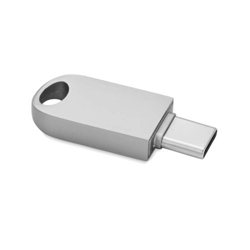 C típusú, cink ötvözetből készült, mini USB pendrive 16-64GB.