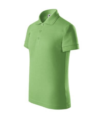 Pique Polo borsózöld 134 cm/8 éves