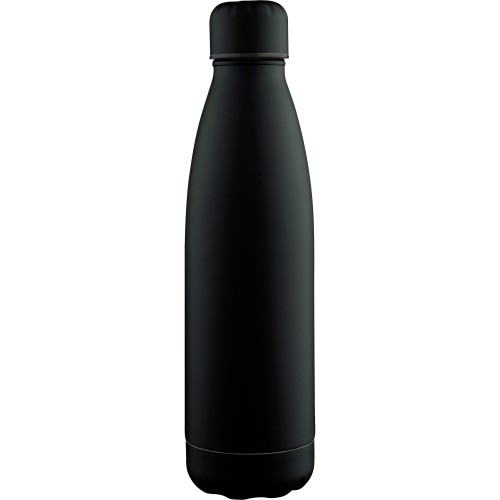 Újrahasznosított ivópalack, 700 ml, fekete