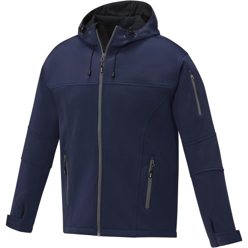 Elevate Match férfi softshell dzseki, sötétkék, S