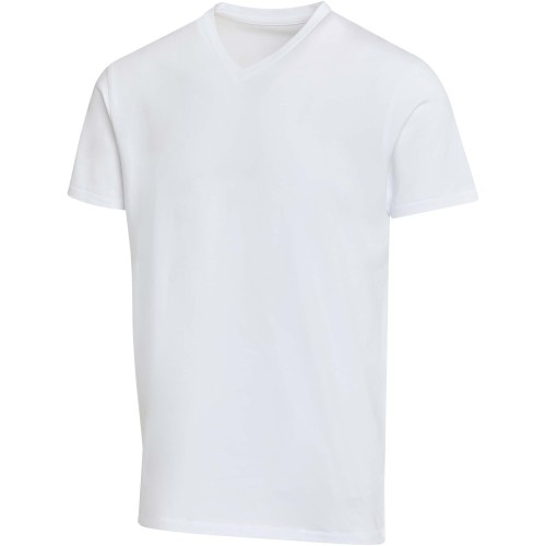 Elevate Balfour V-nyakú póló, White, M