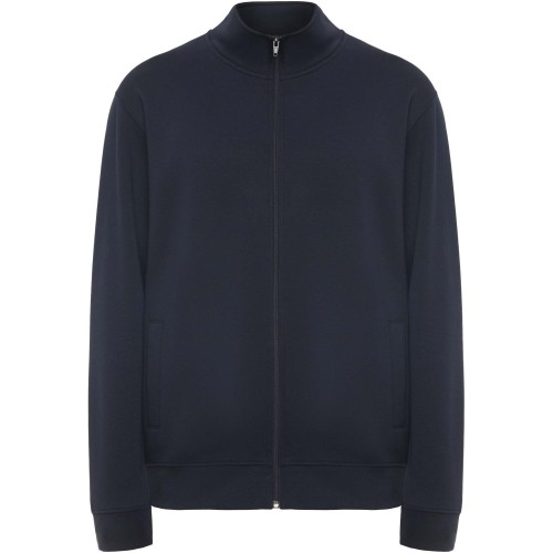 Roly Ulan uniszex cipzáros pulóver, Navy Blue, XS