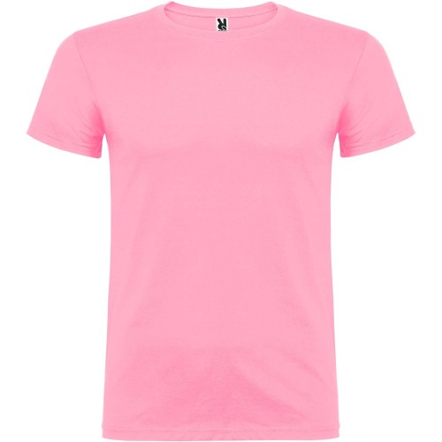 Roly Beagle férfi pamutpóló, Silk pink, XS