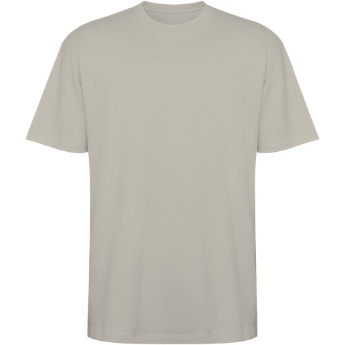 Roly Bull rövidujjú uniszex oversized póló, Stone Grey, L