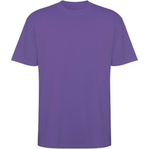 Roly Bull rövidujjú uniszex oversized póló, Irish purple, S