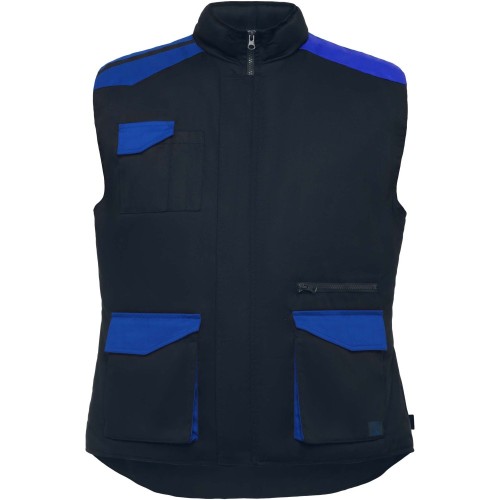 Roly Armada munkavédelmi mellény, Navy Blue, Royal blue, 2XL