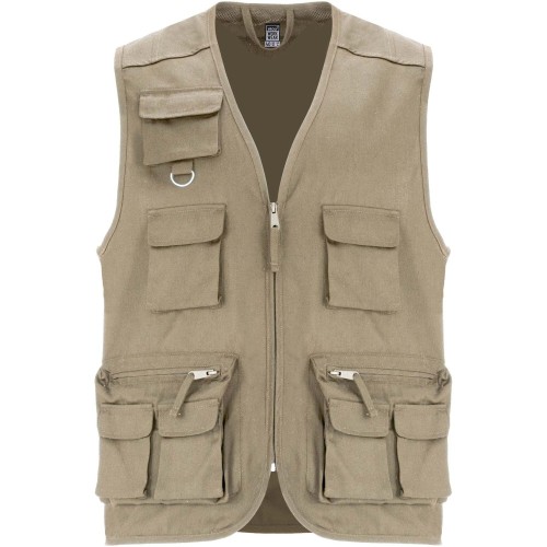 Roly Venera munkásmellény, Dark Sand, 2XL