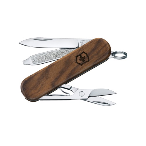 VICTORINOX Classic SD fa zsebkés, 5 funkcióval