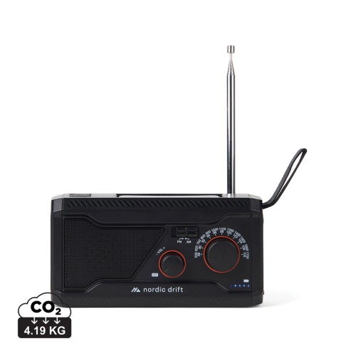 Nordic Drift Titan IPX4 többfunkciós rádió 4000mah