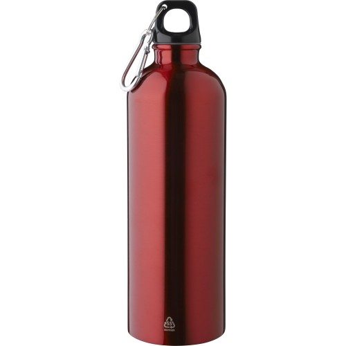 Újraacél kulacs, 750 ml, piros