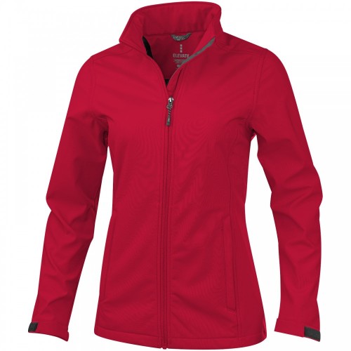 Elevate Maxson softshell női dzseki, piros, L