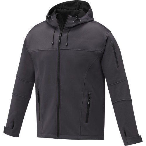 Elevate Match férfi softshell dzseki, szürke, 3XL