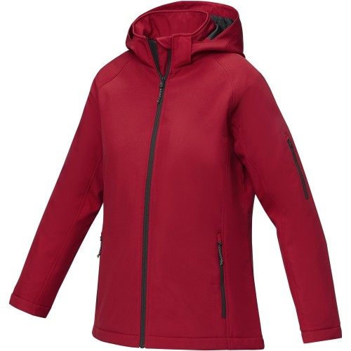 Elevate Notus női bélelt softshell dzseki, piros, L