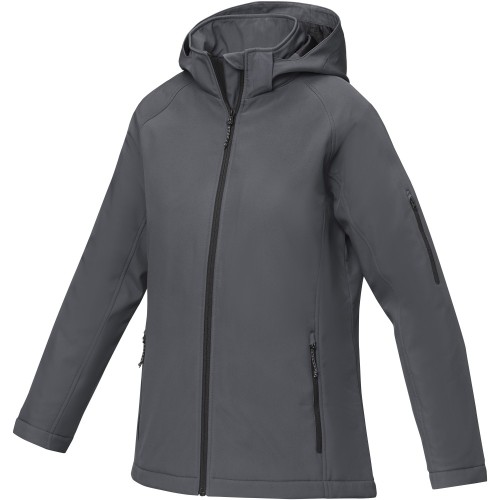 Elevate Notus női bélelt softshell dzseki, szürke, S