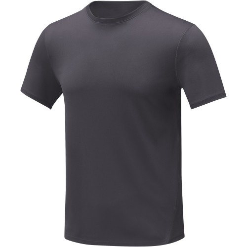Elevate Kratos rövidujjú férfi cool fit póló, sötétszürke, XL
