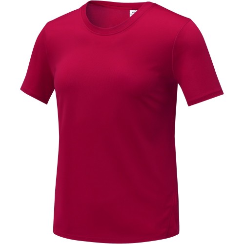 Elevate Kratos rövidujjú női cool fit póló, piros, 2XL