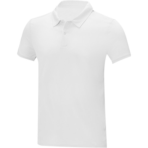 Elevate Deimos férfi galléros cool fit póló, fehér, 4XL