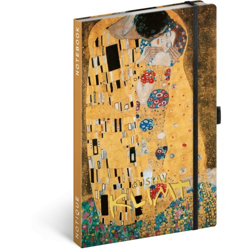 Notesz Gustav Klimt, lined, 13 × 21 cm