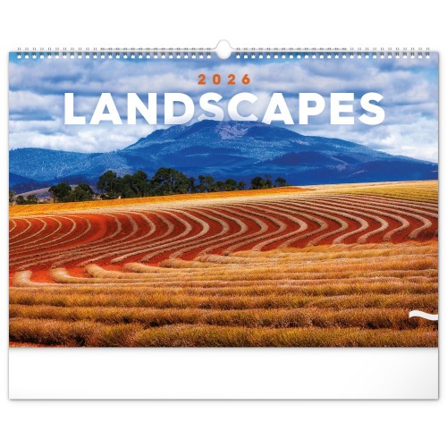 Falinaptár Landscapes 2027, 48 × 33 cm